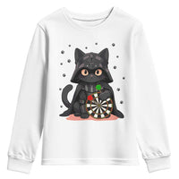 Dark Lord Cat Dartist Gift Youth Sweatshirt Funny Sci Fi Dart Thrower Gift - Wonder Print Shop