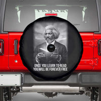 Frederick Douglass Spare Tire Cover Once You Learn To Read You Will Be Forever Free - Wonder Print Shop