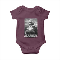 Frederick Douglass Baby Onesie Once You Learn To Read You Will Be Forever Free - Wonder Print Shop