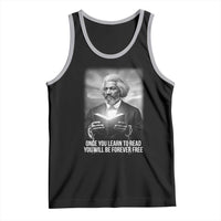 Frederick Douglass Tank Top Once You Learn To Read You Will Be Forever Free - Wonder Print Shop