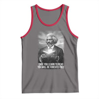 Frederick Douglass Tank Top Once You Learn To Read You Will Be Forever Free - Wonder Print Shop