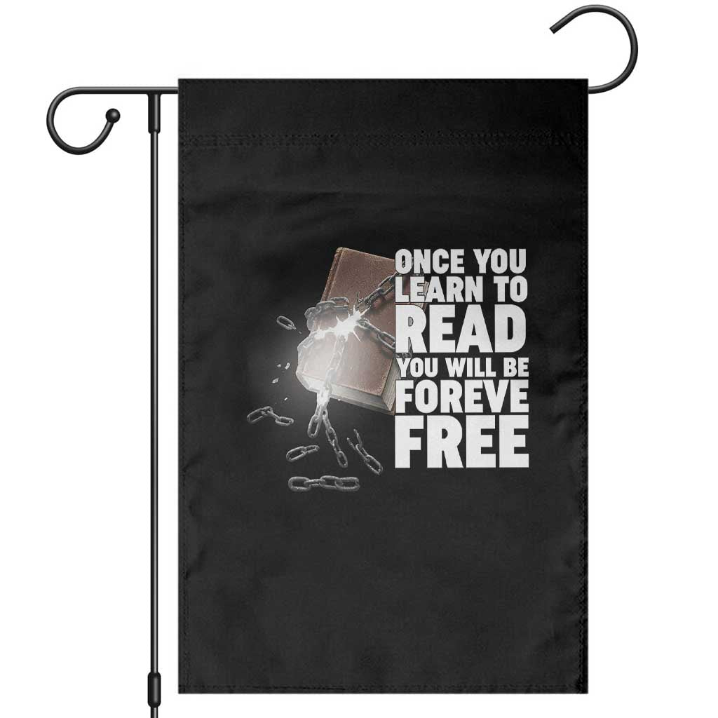 Frederick Douglass Freedom Quote Garden Flag Once You Learn To Read - Wonder Print Shop