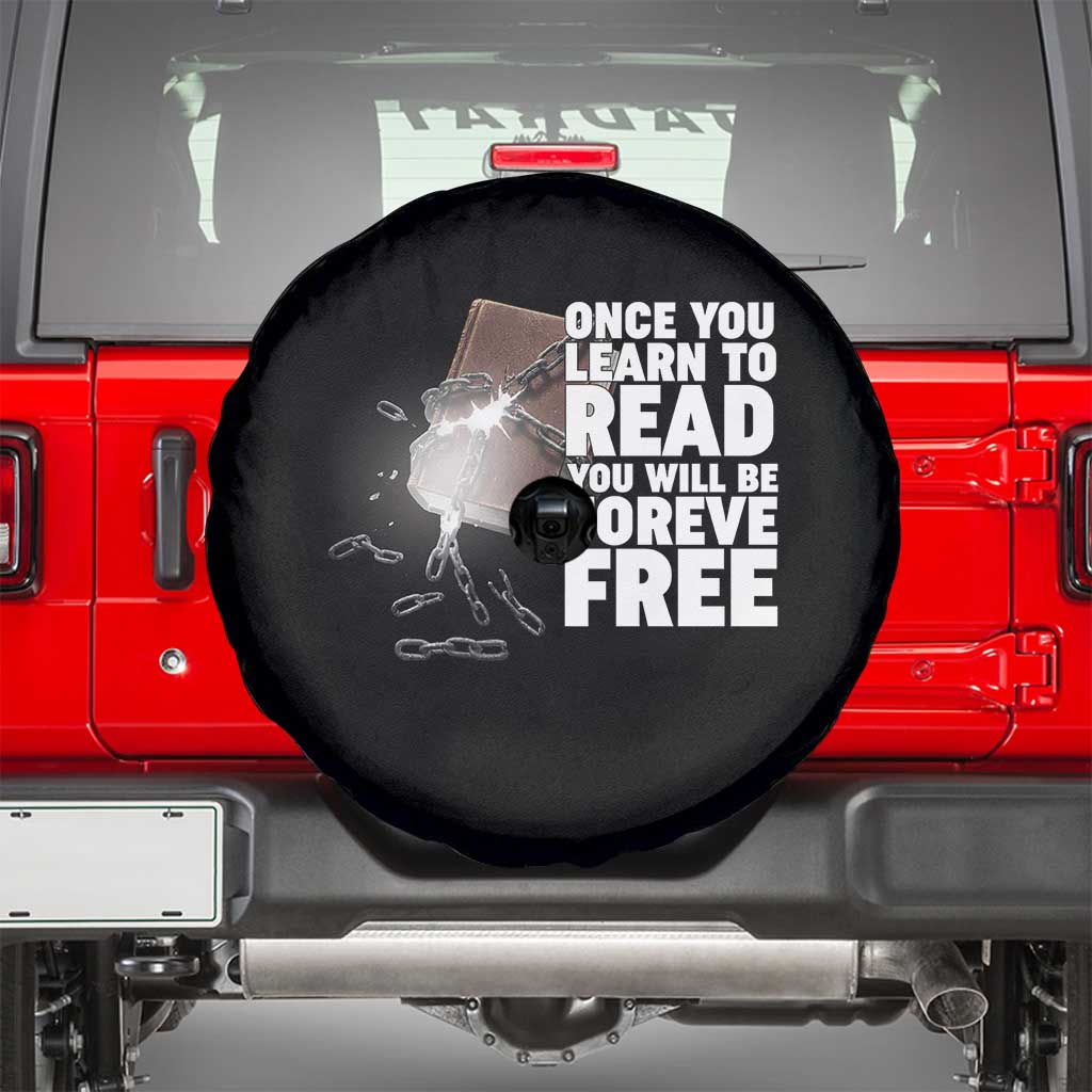 Frederick Douglass Freedom Quote Spare Tire Cover Once You Learn To Read - Wonder Print Shop