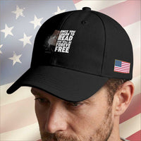 Frederick Douglass Freedom Quote Baseball Cap Once You Learn To Read