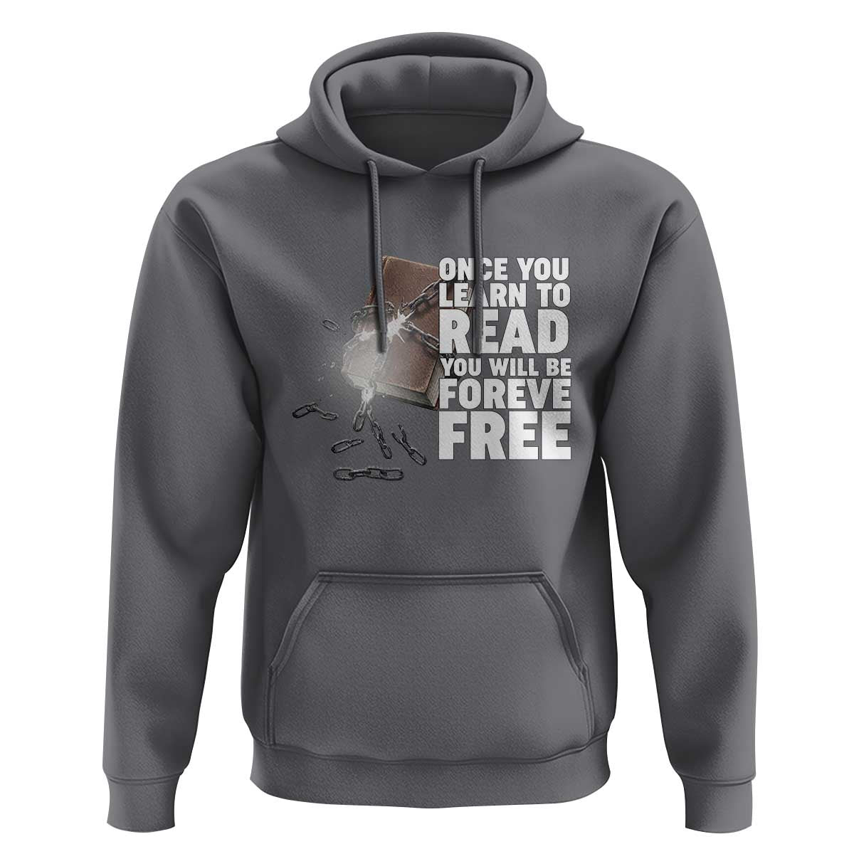 Frederick Douglass Freedom Quote Hoodie Once You Learn To Read - Wonder Print Shop
