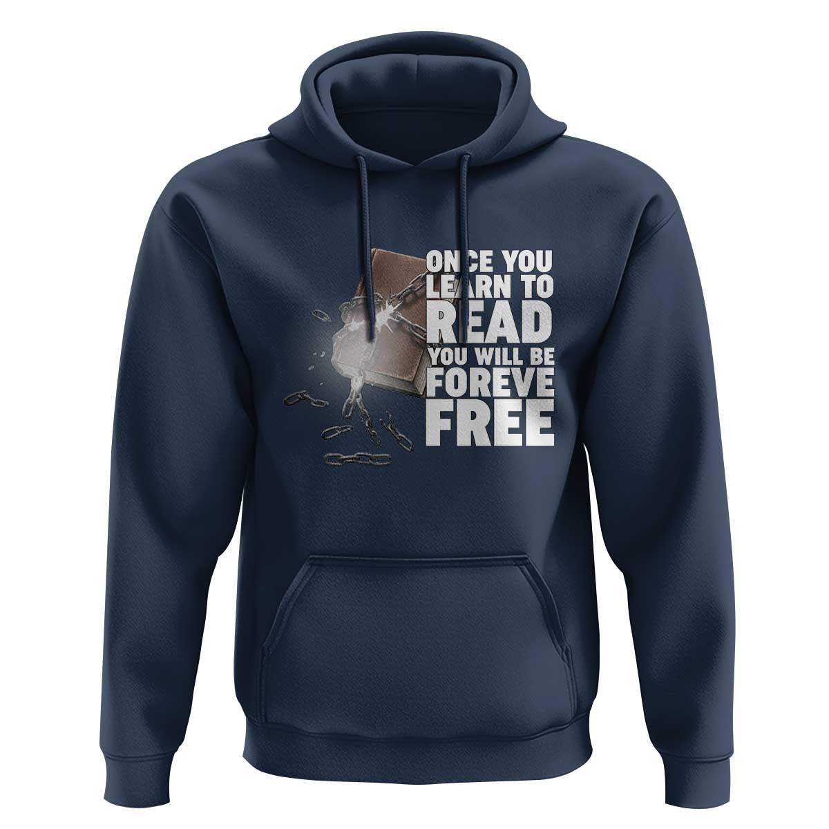 Frederick Douglass Freedom Quote Hoodie Once You Learn To Read - Wonder Print Shop