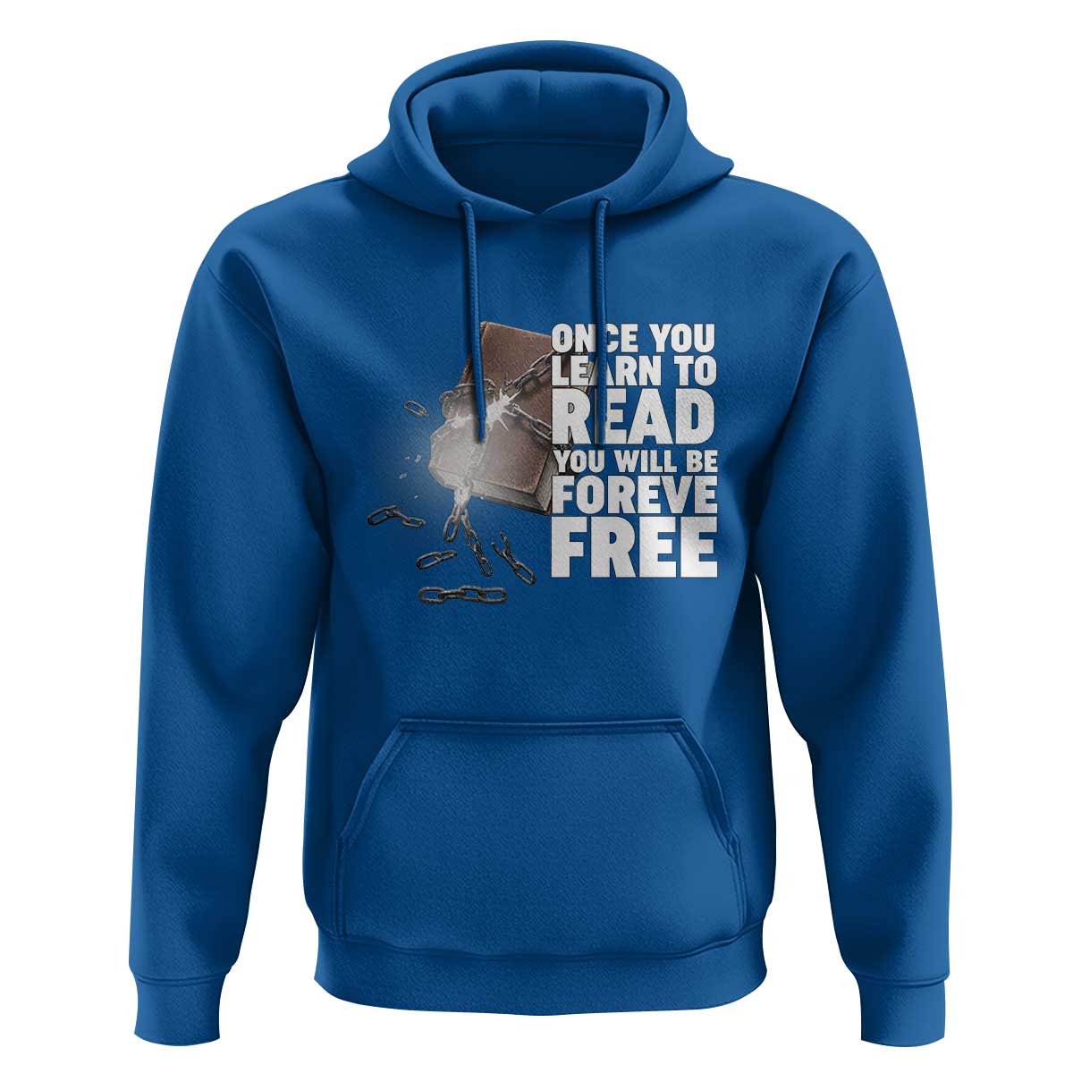 Frederick Douglass Freedom Quote Hoodie Once You Learn To Read - Wonder Print Shop
