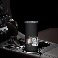 Frederick Douglass Freedom Quote Skinny Tumbler Once You Learn To Read - Wonder Print Shop