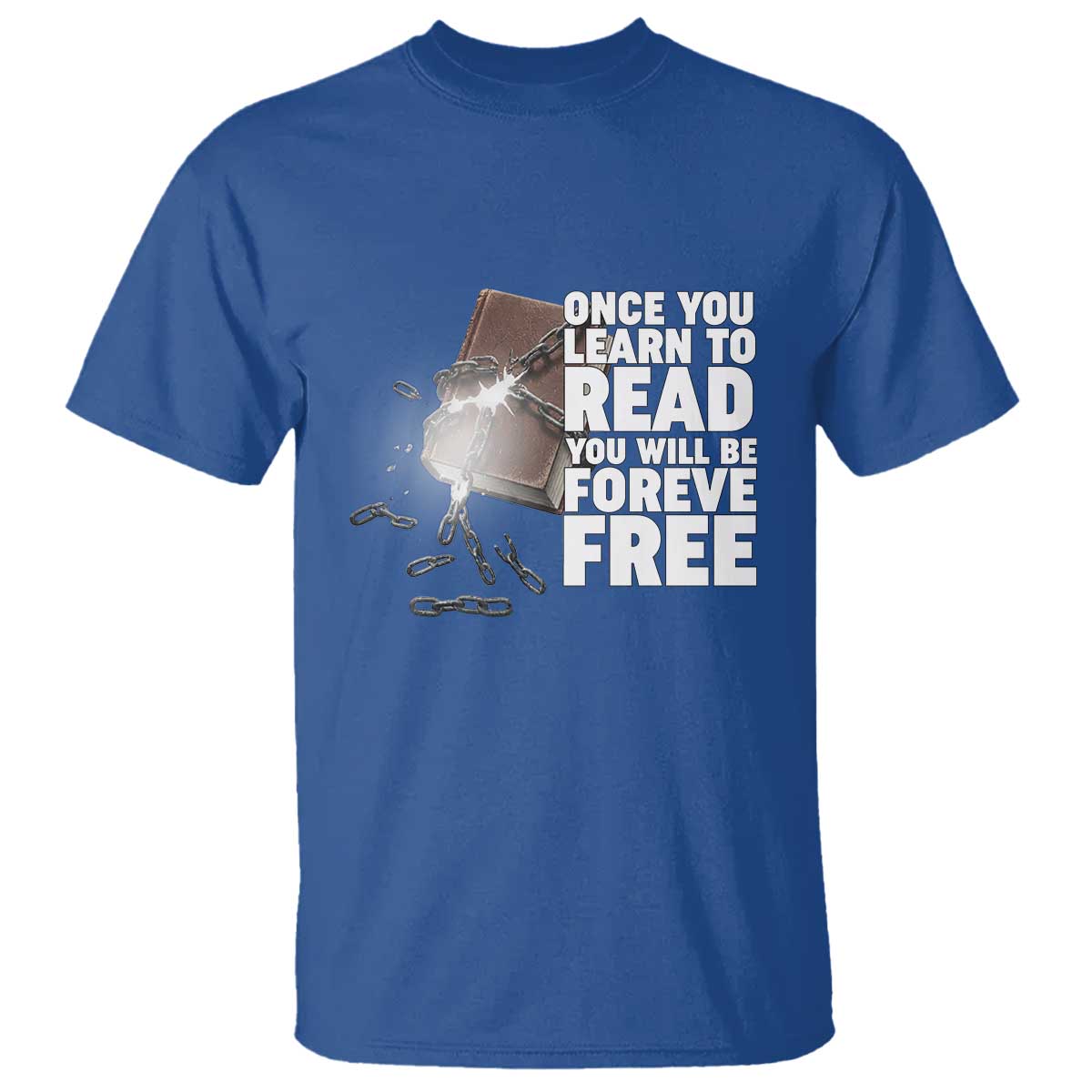 Frederick Douglass Freedom Quote T Shirt Once You Learn To Read - Wonder Print Shop