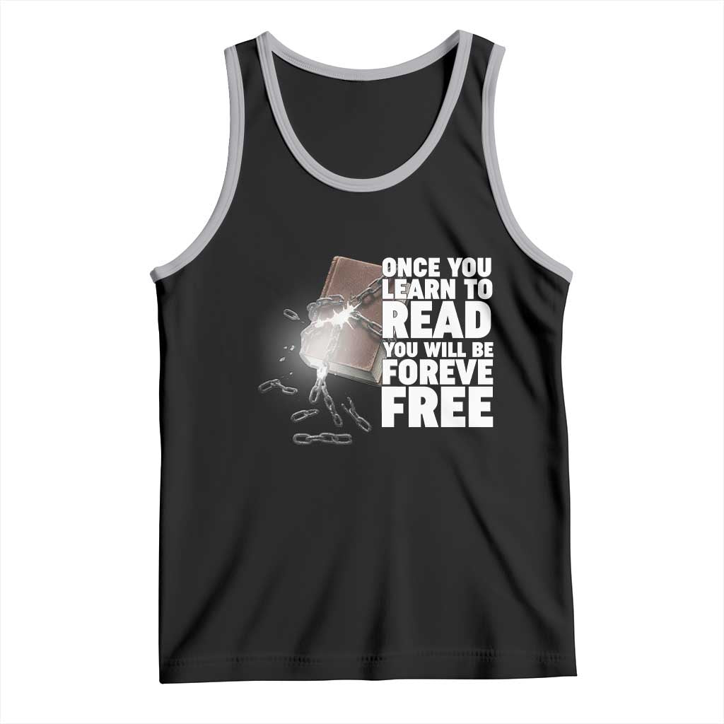 Frederick Douglass Freedom Quote Tank Top Once You Learn To Read - Wonder Print Shop