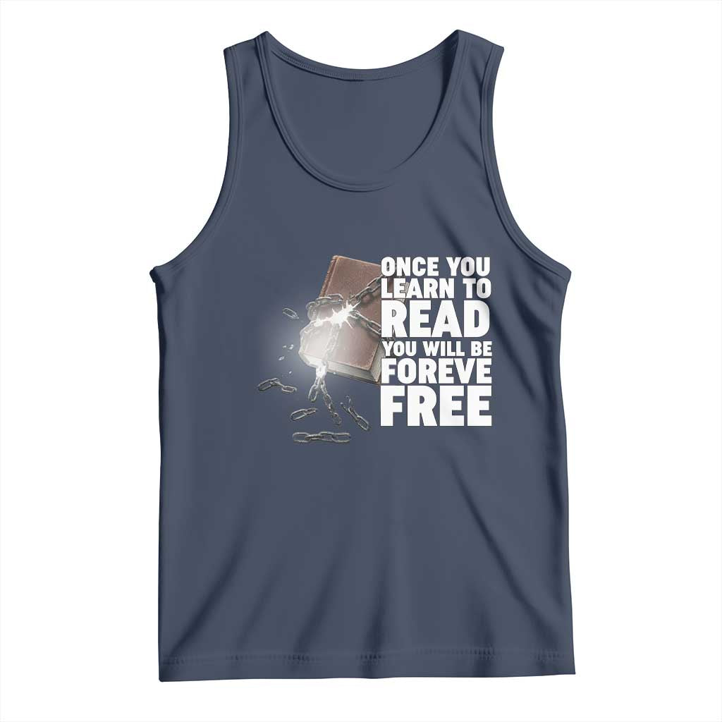 Frederick Douglass Freedom Quote Tank Top Once You Learn To Read - Wonder Print Shop