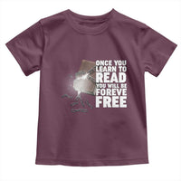 Frederick Douglass Freedom Quote Toddler T Shirt Once You Learn To Read - Wonder Print Shop