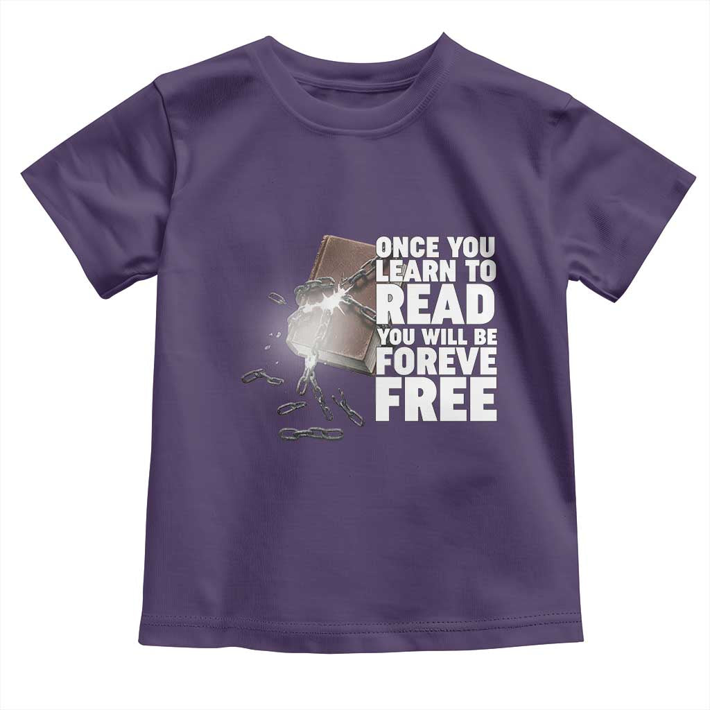 Frederick Douglass Freedom Quote Toddler T Shirt Once You Learn To Read - Wonder Print Shop