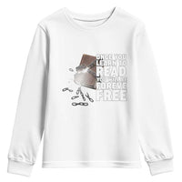Frederick Douglass Freedom Quote Youth Sweatshirt Once You Learn To Read - Wonder Print Shop