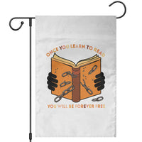 Breaking Every Chain Education Garden Flag Frederick Douglass Quote - Wonder Print Shop