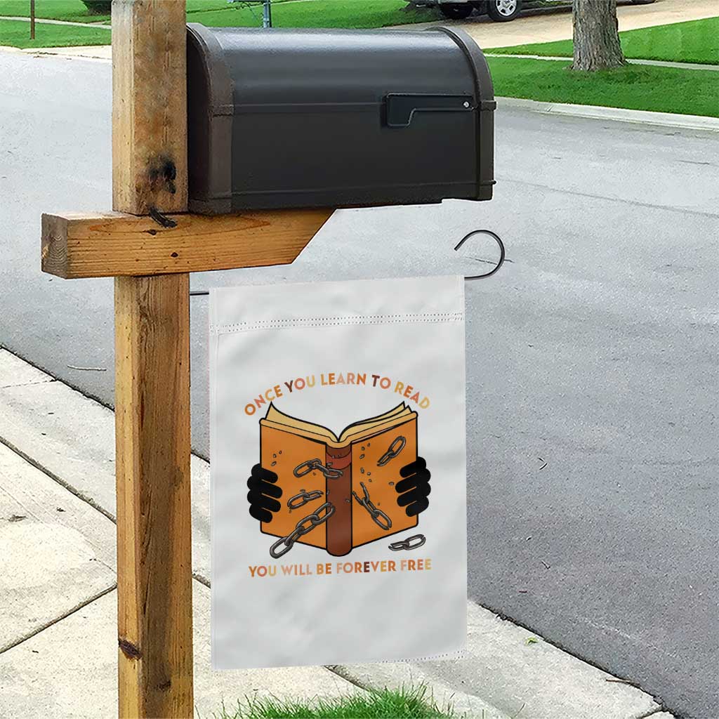 Breaking Every Chain Education Garden Flag Frederick Douglass Quote - Wonder Print Shop