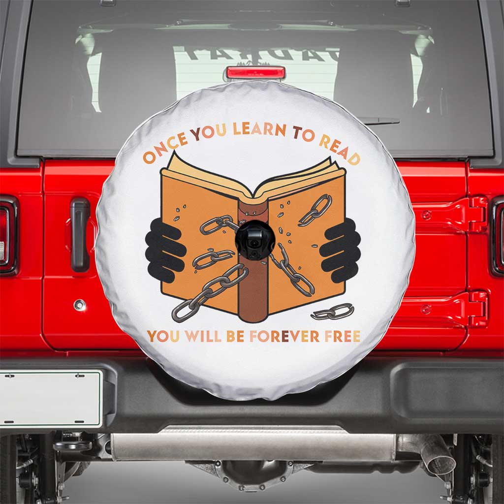 Breaking Every Chain Education Spare Tire Cover Frederick Douglass Quote - Wonder Print Shop