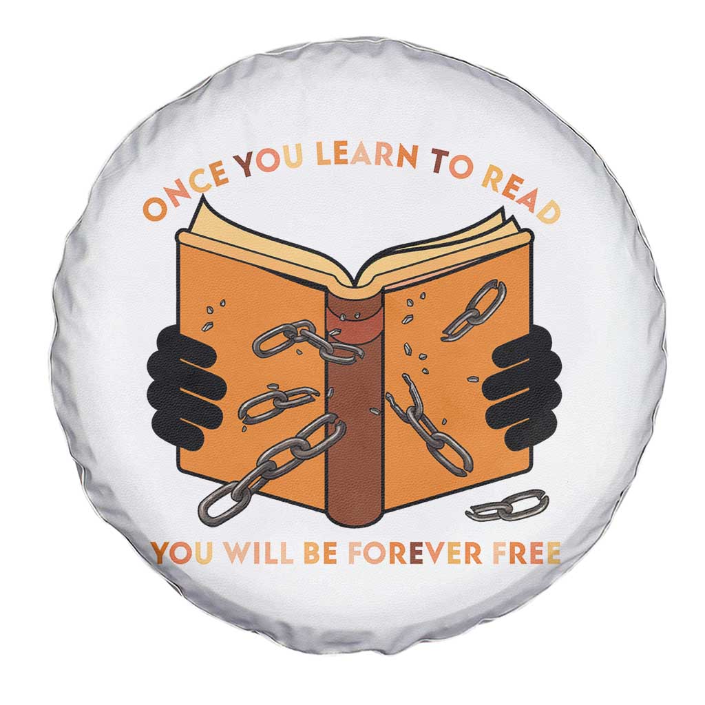 Breaking Every Chain Education Spare Tire Cover Frederick Douglass Quote - Wonder Print Shop