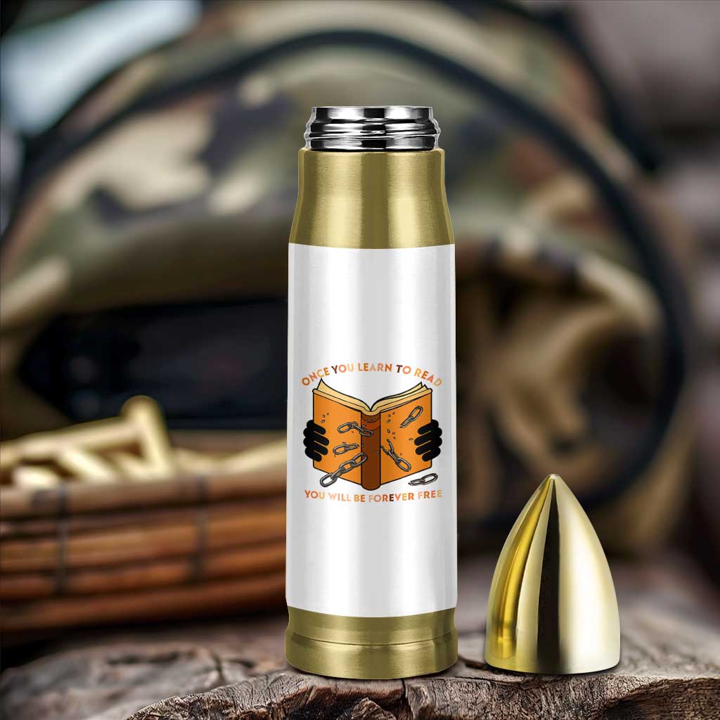 Breaking Every Chain Education Bullet Tumbler Frederick Douglass Quote - Wonder Print Shop