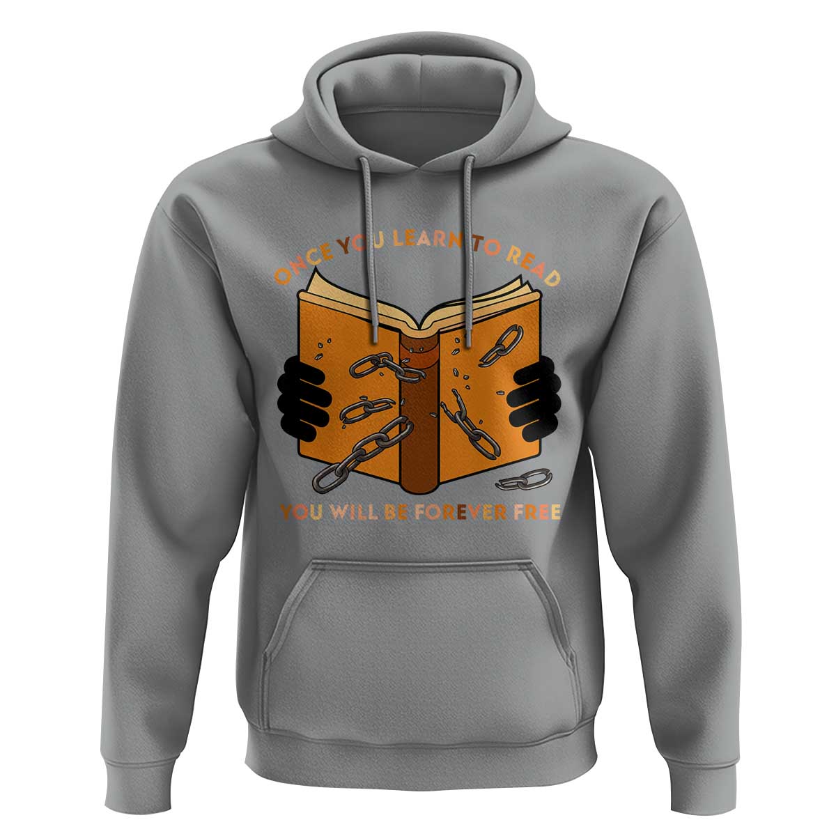 Breaking Every Chain Education Hoodie Frederick Douglass Quote - Wonder Print Shop