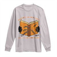 Breaking Every Chain Education Long Sleeve Shirt Frederick Douglass Quote - Wonder Print Shop