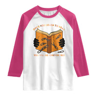 Breaking Every Chain Education Raglan Shirt Frederick Douglass Quote - Wonder Print Shop
