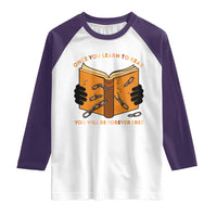Breaking Every Chain Education Raglan Shirt Frederick Douglass Quote - Wonder Print Shop