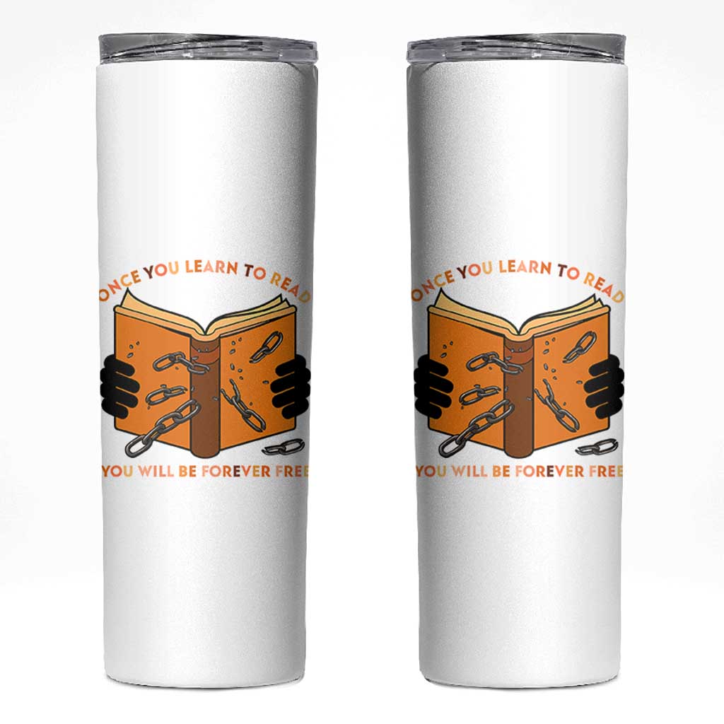 Breaking Every Chain Education Skinny Tumbler Frederick Douglass Quote - Wonder Print Shop
