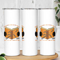 Breaking Every Chain Education Skinny Tumbler Frederick Douglass Quote - Wonder Print Shop