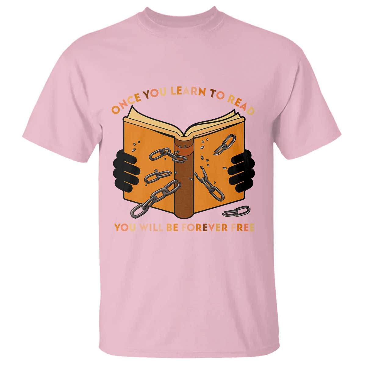 Breaking Every Chain Education T Shirt Frederick Douglass Quote - Wonder Print Shop