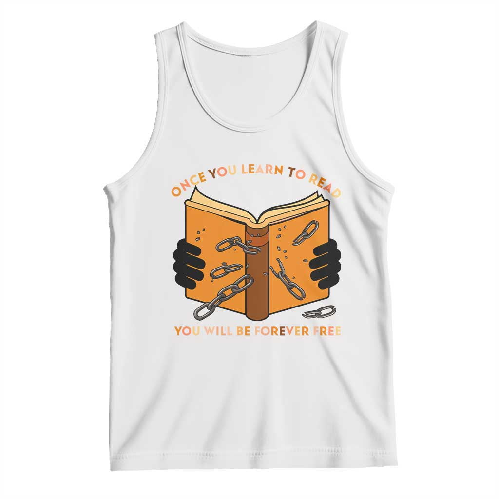 Breaking Every Chain Education Tank Top Frederick Douglass Quote - Wonder Print Shop