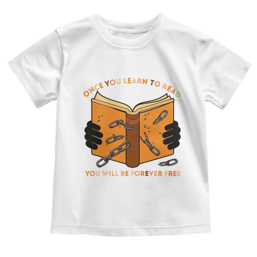 Breaking Every Chain Education Toddler T Shirt Frederick Douglass Quote - Wonder Print Shop