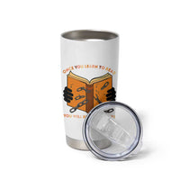 Breaking Every Chain Education Tumbler Cup Frederick Douglass Quote - Wonder Print Shop