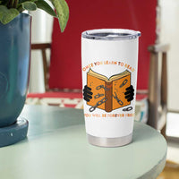 Breaking Every Chain Education Tumbler Cup Frederick Douglass Quote - Wonder Print Shop