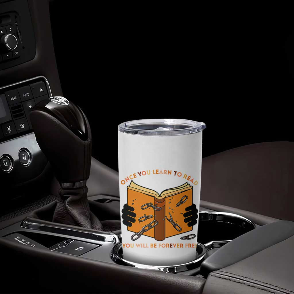 Breaking Every Chain Education Tumbler Cup Frederick Douglass Quote - Wonder Print Shop