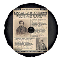 Education Is Freedom Newspaper Spare Tire Cover Frederick Douglass Black History Month Gift - Wonder Print Shop