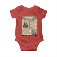 Education Is Freedom Newspaper Baby Onesie Frederick Douglass Black History Month Gift - Wonder Print Shop
