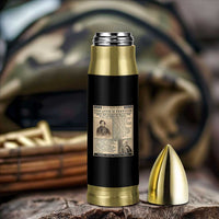 Education Is Freedom Newspaper Bullet Tumbler Frederick Douglass Black History Month Gift - Wonder Print Shop