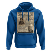 Education Is Freedom Newspaper Hoodie Frederick Douglass Black History Month Gift - Wonder Print Shop