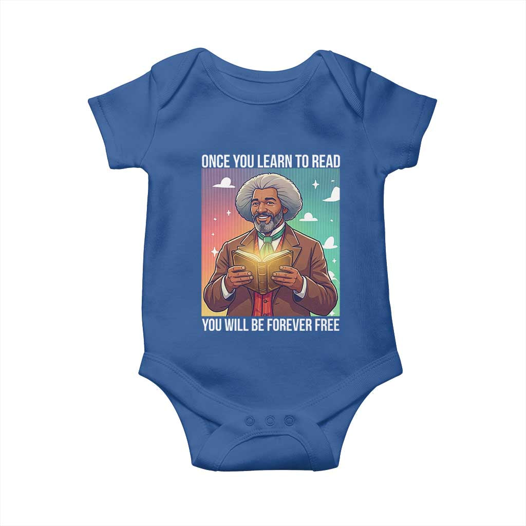 Frederick Douglass Reading And Freedom Baby Onesie African American Heritage - Wonder Print Shop