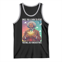 Frederick Douglass Reading And Freedom Tank Top African American Heritage - Wonder Print Shop