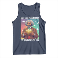 Frederick Douglass Reading And Freedom Tank Top African American Heritage - Wonder Print Shop