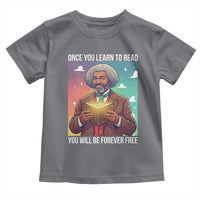 Frederick Douglass Reading And Freedom Toddler T Shirt African American Heritage - Wonder Print Shop