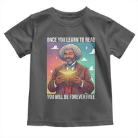 Frederick Douglass Reading And Freedom Toddler T Shirt African American Heritage - Wonder Print Shop