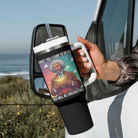 Frederick Douglass Reading And Freedom Tumbler With Handle African American Heritage - Wonder Print Shop