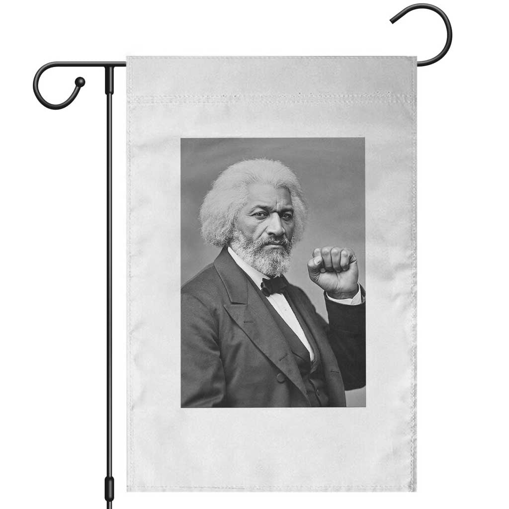 Strong Black History Leader Garden Flag Frederick Douglass Empowerment - Wonder Print Shop