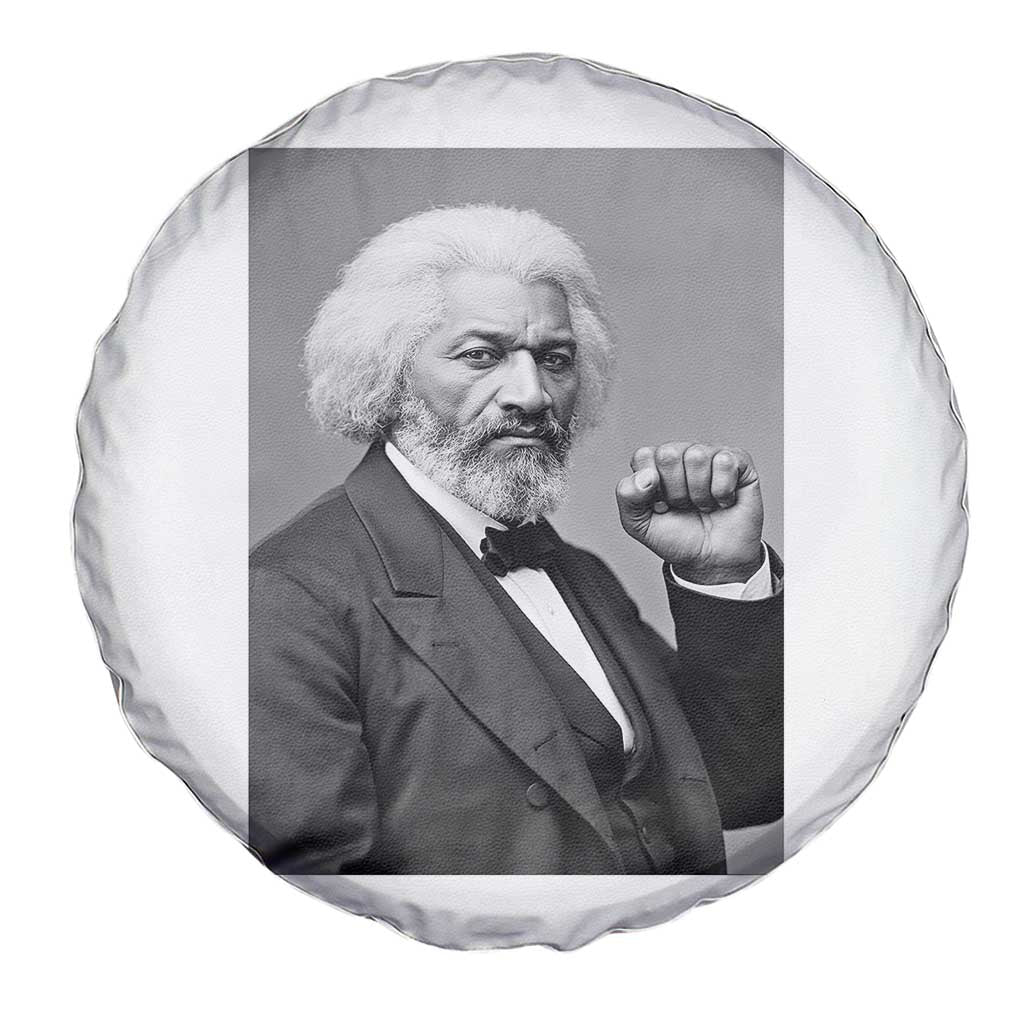 Strong Black History Leader Spare Tire Cover Frederick Douglass Empowerment - Wonder Print Shop