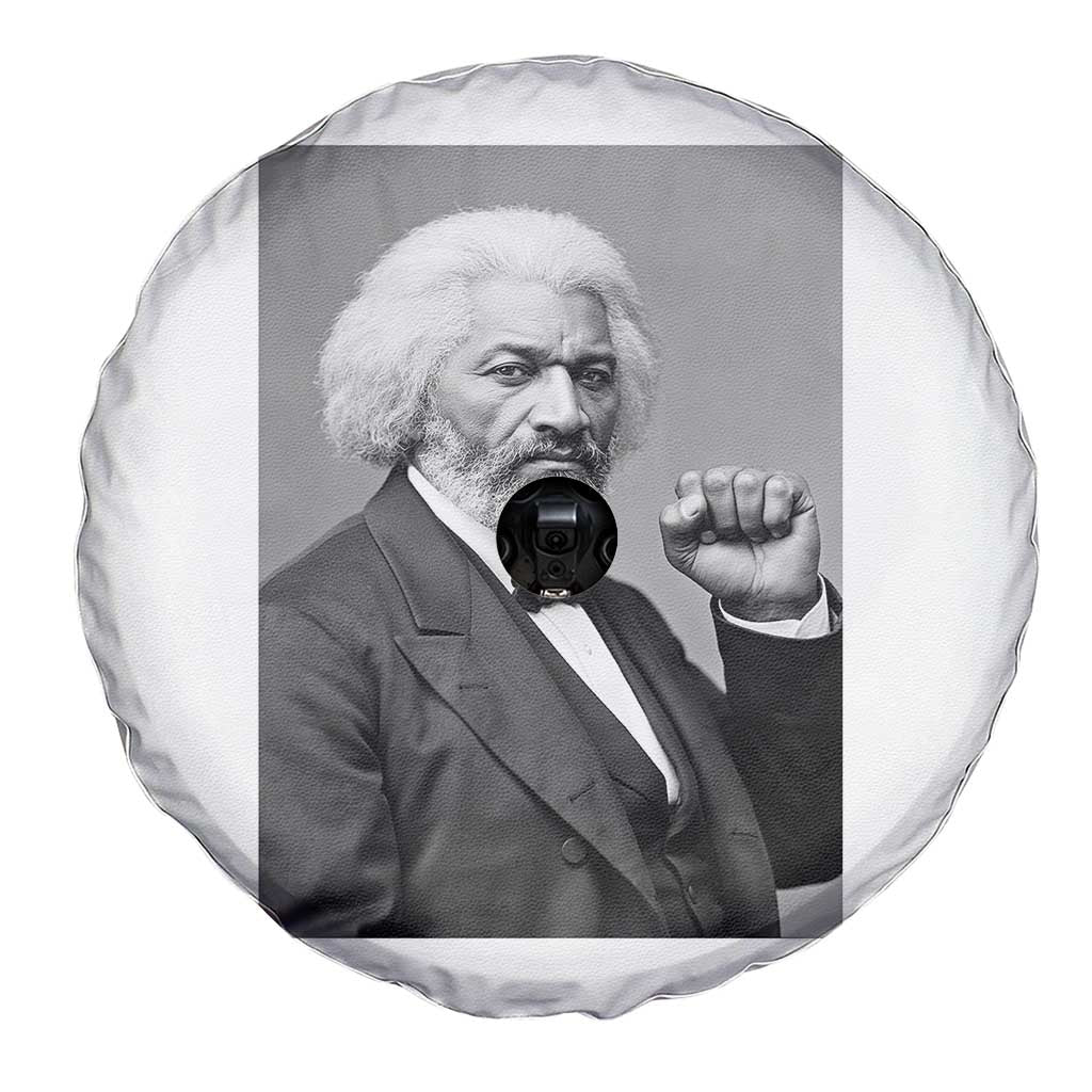 Strong Black History Leader Spare Tire Cover Frederick Douglass Empowerment - Wonder Print Shop
