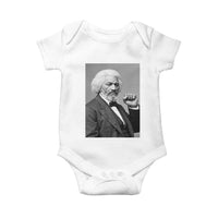 Strong Black History Leader Baby Onesie Frederick Douglass Empowerment - Wonder Print Shop