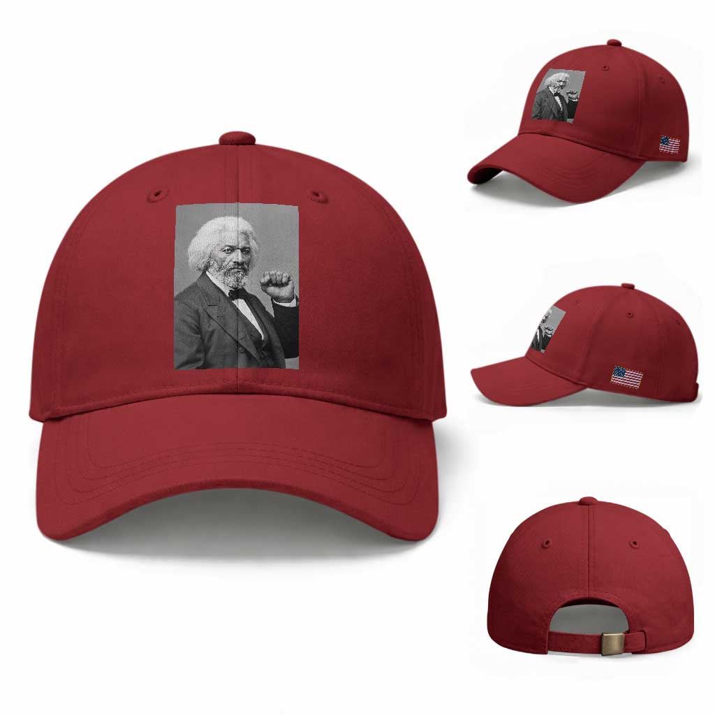 Strong Black History Leader Baseball Cap Frederick Douglass Empowerment